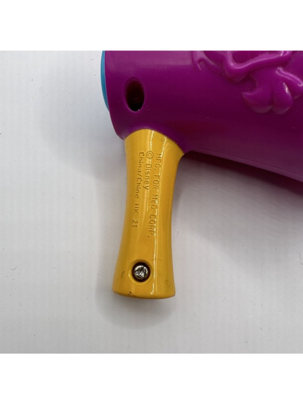 Vintage 1997 McDonald’s Disney Hercules #5 Purple & Yellow Megaphone Toy Happy M - Picture 8 of 10